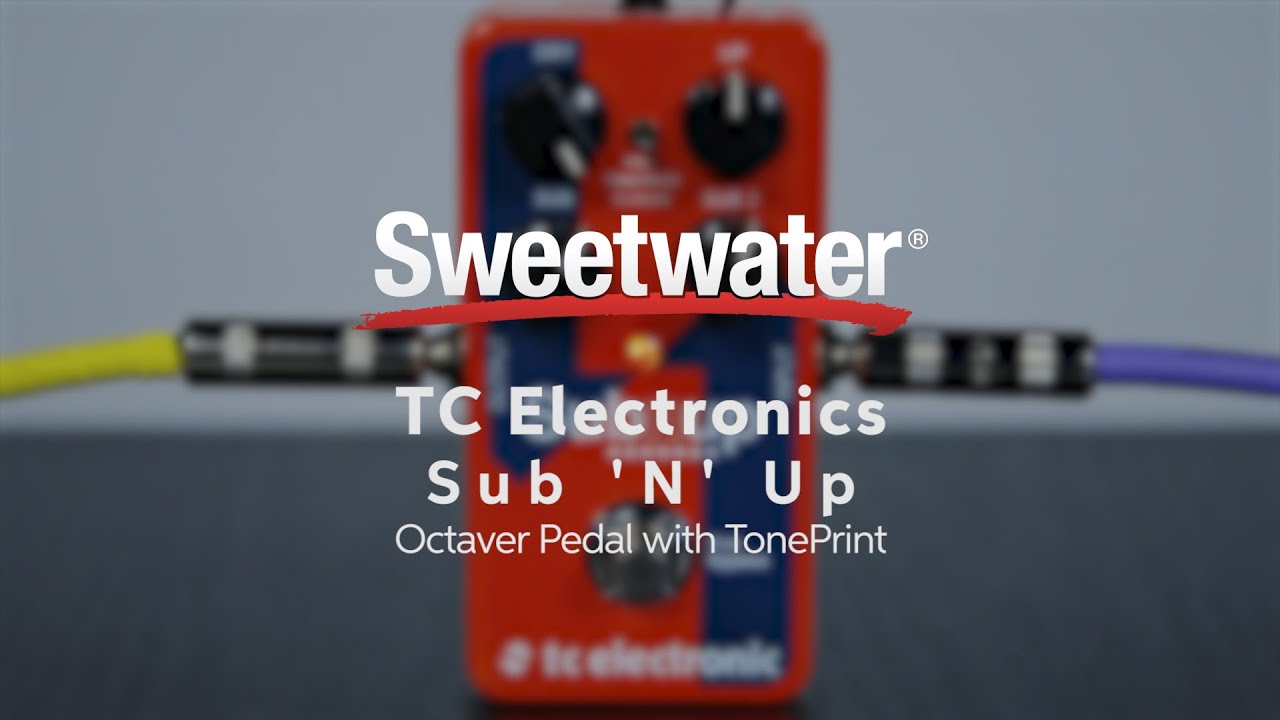 Pedal TC Electronic Subnup Oitavador Polifônico