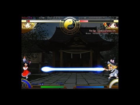 Touhou 7.5: Immaterial and Missing Power - Marisa (No Commentary)