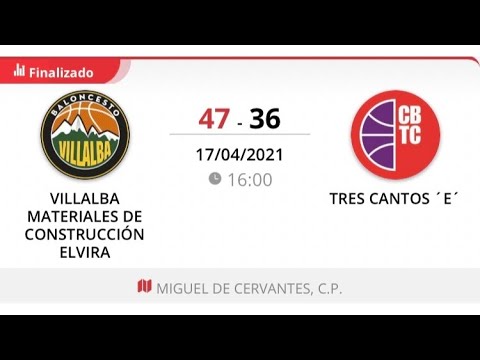 Cadete masc E VILLALBA MATERIALES ELVIRA - TRES CANTOS