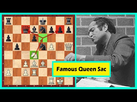 Mikhail Tal's Most Famous Queen Sacrifice