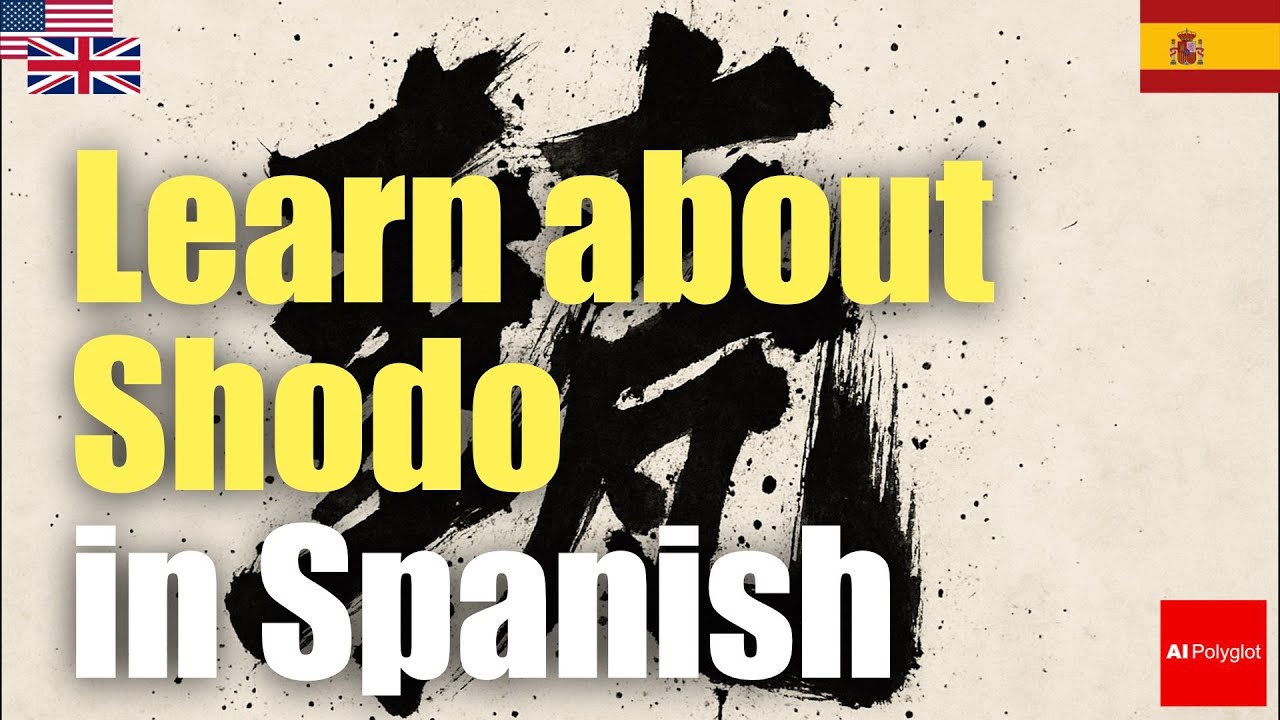 Learn about Shodo in Spanish | Passive listening | L2Language | with hiragana