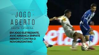 Em jogo eletrizante, Avaí arranca empate heroico contra o Novorizontino - Jogo Aberto SC (4/5/2026)