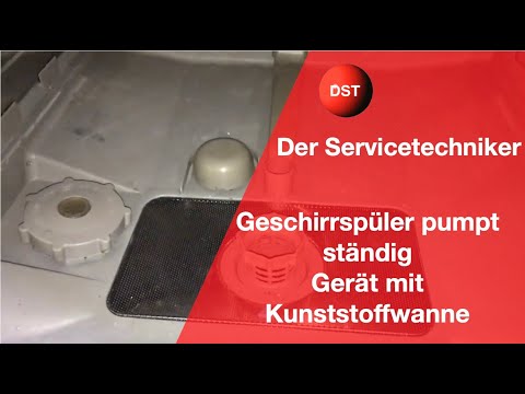 Geschirrspüler pumpt nur, was ist das für ein Teil?