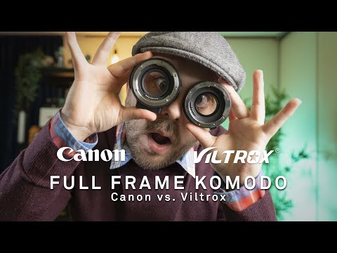 VILTROX vs. CANON  0.71X EF-RF speedbooster comparison on RED KOMODO