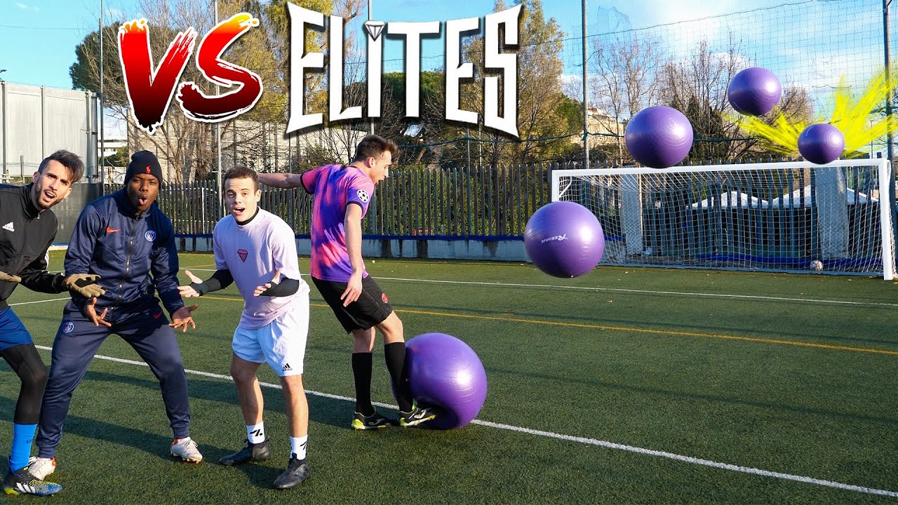 CROSSBAR CHALLENGE CON PALLA GIGANTE!! w/Elites, Off Samuel