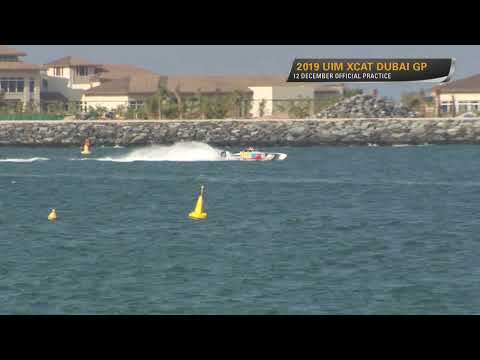 2019 UIM XCAT Dubai GP - Free practice