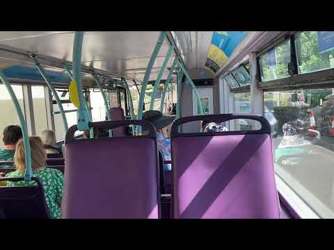 Nice turbo + €2 BEAST! | First Cymru Volvo B7TL ALX400 32011 W811 PAE | Tenby Coaster