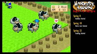Download lagu #51 Master Walkthrough Year 3 Spring 1-30 [Harvest Moon: Back to Nature] [LONGPLAY] mp3