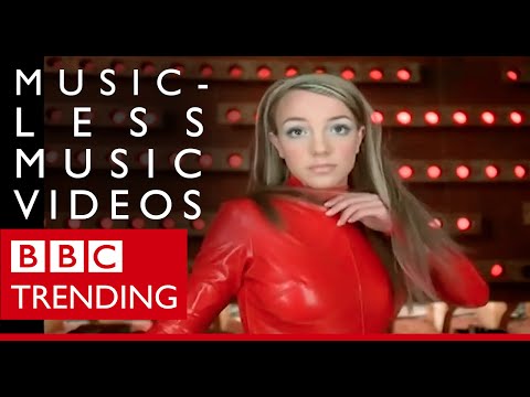 Musicless Musicvideos - The man who 'silenced' Britney Spears? - BBC Trending