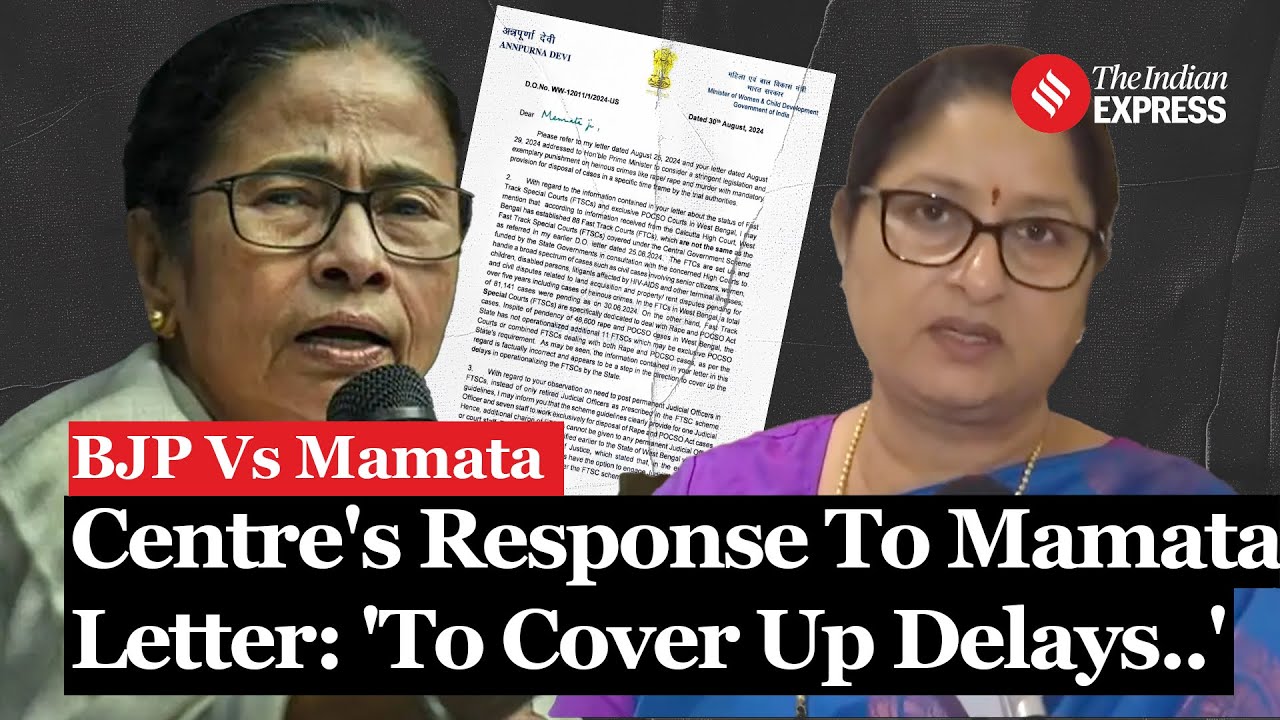 Mamata Vs BJP: Centre's Stinging Response To Mamata Banerjee Letter