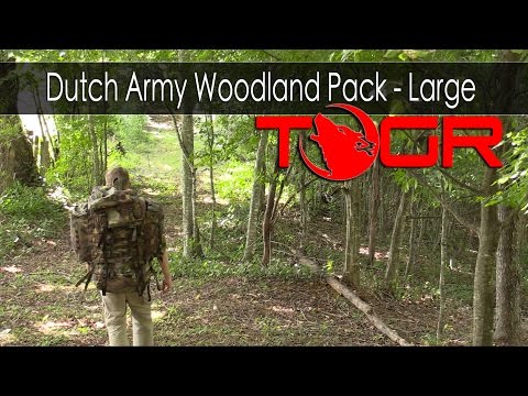 Perfect Bushcraft Pack? - Dutch Army Woodland Pack - Large