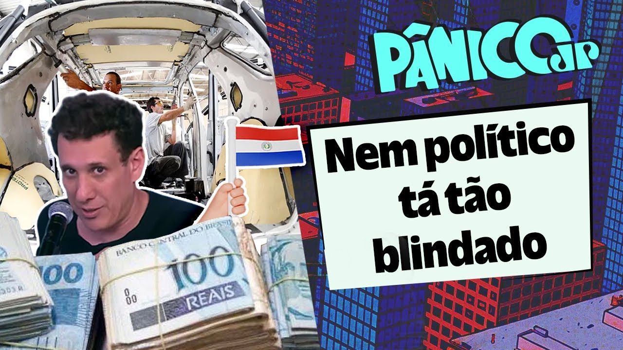 BRASILEIRO BATE RECORDE EM BLINDAGEM, SAMY DANA COM MAIS DINHEIRO QUE O PIB E FUGA AO PARAGUAI