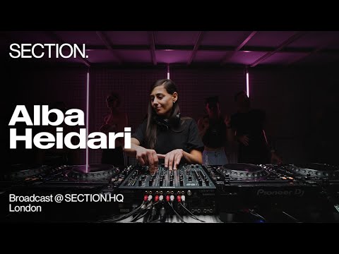 Alba Heidari | Techno DJ Set | SECTION. x FOLD | Week 5 | London | May 2025