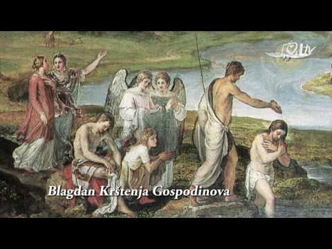 Katolički kalendar 7.1.2018. - Blagdan Krštenja Gospodinova