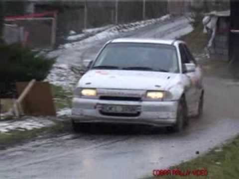 4 Rajd Magurski 2008 - wypadek Astra GSI(Firek)