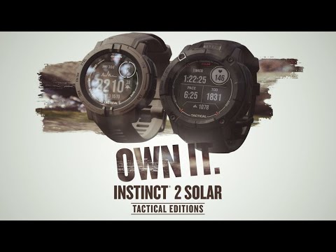 Own it - Garmin Instinct® 2 Solar Tactical