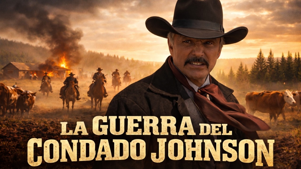 La Guerra del Condado Johnson PELÍCULA COMPLETA | Películas del Oeste | Tom Berenger & Burt Reynolds