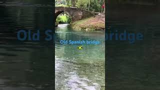 Old Spanish bridge, St.Mary🇯🇲                     オールドスパニッシュブリッジ水が澄んでる。#ジャマイカ#jamaica