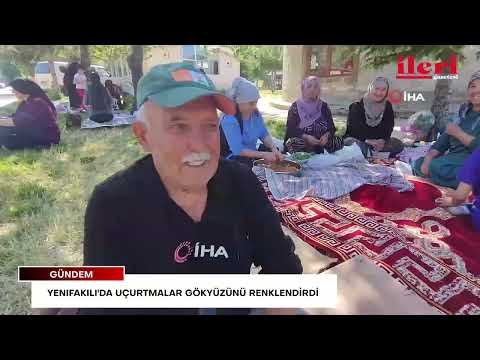 Yenifakılı'da uçurtmalar gökyüzünü renklendirdi | İleri Gazetesi