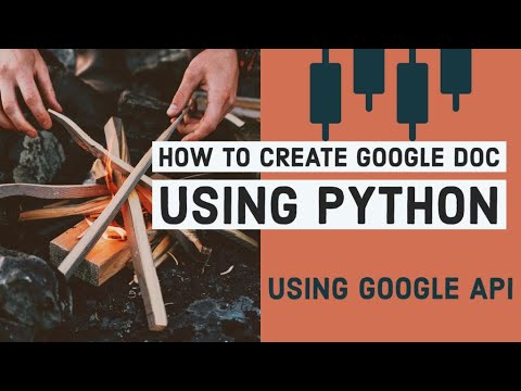 How To Create Google Doc Using Python Google Api
