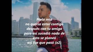 Justin Quiles - La Amiga (Letra) | LA PROMESA