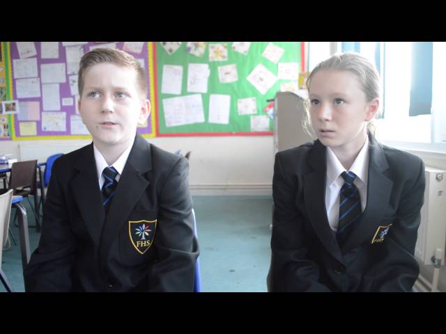 FHS Year 7 talk about their first week. September 2016