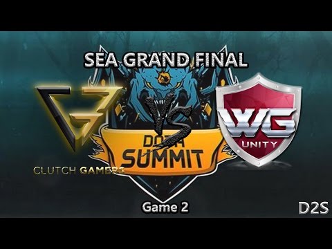 Clutch Gamers vs WG. Unity SEA Final The summit 7 Game 2