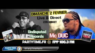 Undisputed Records Mc Duc et Teldem Com Unity at Party Time - 2 FEV 2014