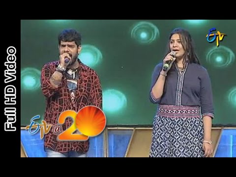 Simha and Geetha Madhuri Performs - Melikalu Thiruguthunte Song in Bheemavaram ETV @ 20 Celebrations