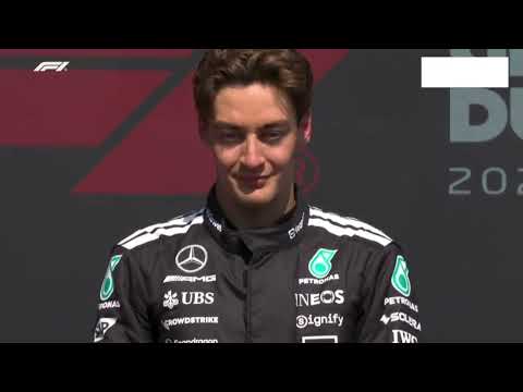 GERMAN NATIONAL ANTHEM IN CANADIAN GP PODIUM FOR MERCEDES AMG PETRONAS F1 TEAM!