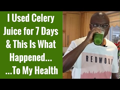 Celery Juice Review:  I Drank Celery Juice for 7 Days & This Is What Happened