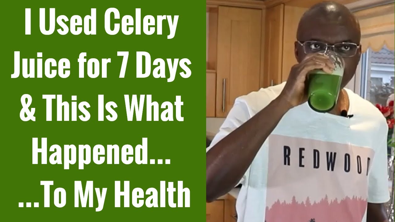 Celery Juice Review:  I Drank Celery Juice for 7 Days & This Is What Happened