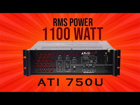 Ati 750 U Amplifier