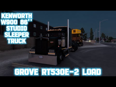 Kenworth W900 86'' Studio Sleeper-Grove RT530E-2 Load From Bend (OR) Centex To Astoria (OR) FedEx