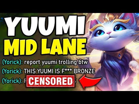 My whole team FLAMES me for picking Yuumi mid... and then this happened