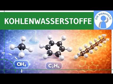 Video Thumbnail: Kohlenwasserstoffe - Alkane, Alkene, Arene, Alkine & Schmelz- & Siedepunkt, Löslichkeit & Reaktion