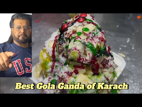 Best Gola Ganda of Karachi || ice cream Gola || Dhoraji Famous uncle Gola