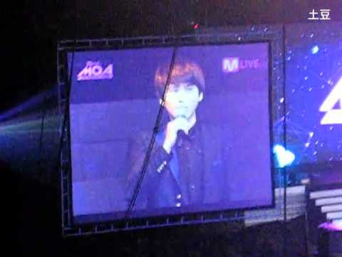 [fancam] 120826 Guangzhou MOA - Kyuhyun's introduction (eng sub CC)