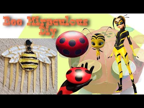 Bee Miraculous Diy / Pollen Kwami / Bee Diy / Miarculous / Diy / Maks Team Diy - 2022