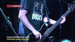 Frank Bello - Anthrax Got The Time - Bass Guitar Performance - Bass Clinic 2011