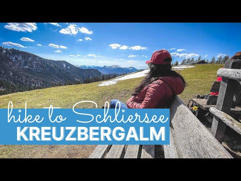 Hike to Kreuzbergalm Gipfel/Summit, Schliersee [Day trip from/around Munich] | Cinematic 4K