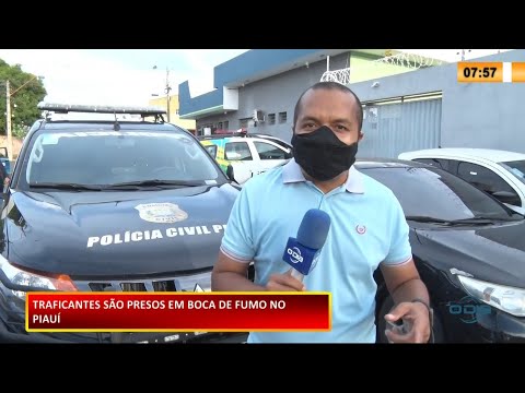 Polícia Civil prende traficantes em Boca de Fumo em ígua Branca 11 02 2021