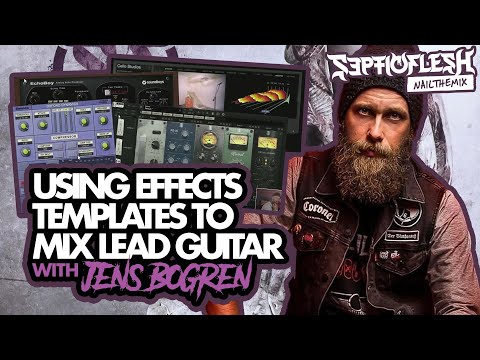 MIXING SEPTICFLESH LEAD GUITARS w/ Jens Bogren