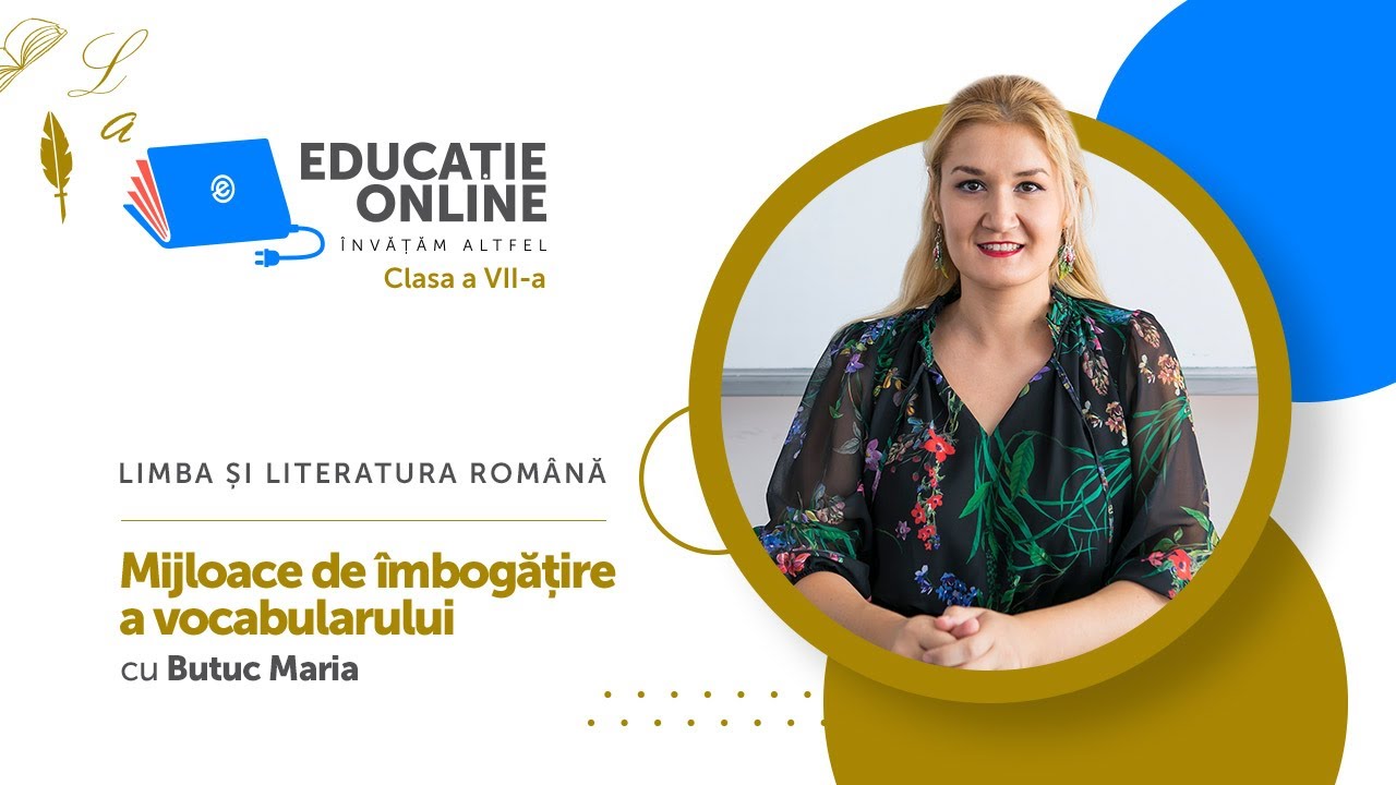 Watch Mijloacele De îmbog??ire A Vocabularului Now Limba ?i literatura român?, Clasa a VII-a, Mijloace de îmbog??ire a vocabularului