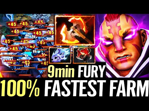 🔥 9MIN FURY Anti Mage 100% Fastest Farm — Moonshard + MoM High Skill Player Top Rank Dota 2 Pro