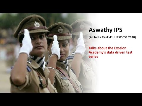 Data driven tests | Aswathy Jiji , All India Rank 41 UPSC CSE 2020