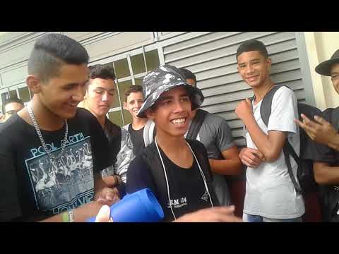 BATALHA DE RIMA:rato e Pina X pedrinho e Daniel