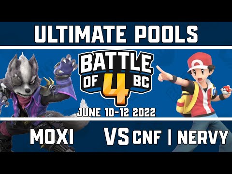 Moxi vs CnF | nervy - Ultimate Singles Pools - Battle of BC 4