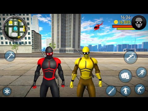 Süper Kahraman Örümcek Adam Oyunu - Blue Ninja Superhero Simulator New Update #44 - Android Gameplay