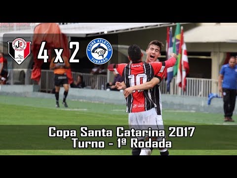 GOLS: JOINVILLE 4 X 2 TUBARÃO - COPA SC 2017 - 08/10/2017 - NARRAÇÃO: CHARLES FISCHER
